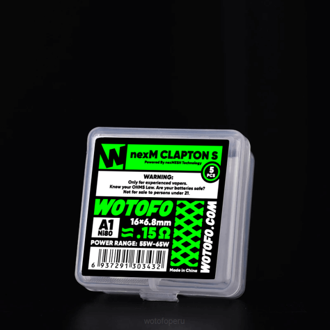 Wotofo NEXMESH bobina de malla nexmesh clapton s 5uds D66P312 Wotofo Lima