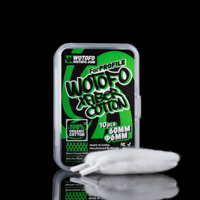 Wotofo PROFILE algodón xfiber para perfil 6mm D66P311 Wotofo Perú