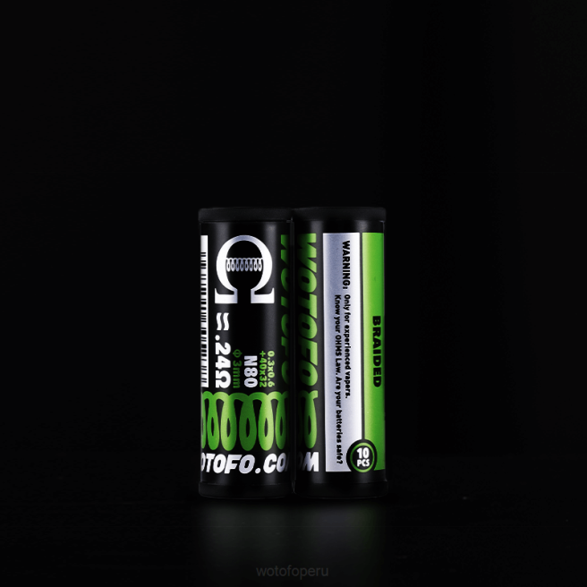 Wotofo bobinas prefabricadas Clapton fusionado de doble núcleo 0,28 ohmios 10 Uds. D66P314 Wotofo Precio