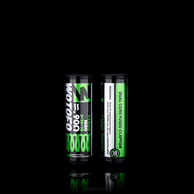 Wotofo bobinas prefabricadas Clapton fusionado de doble núcleo 0,28 ohmios 10 Uds. D66P314 Wotofo Precio