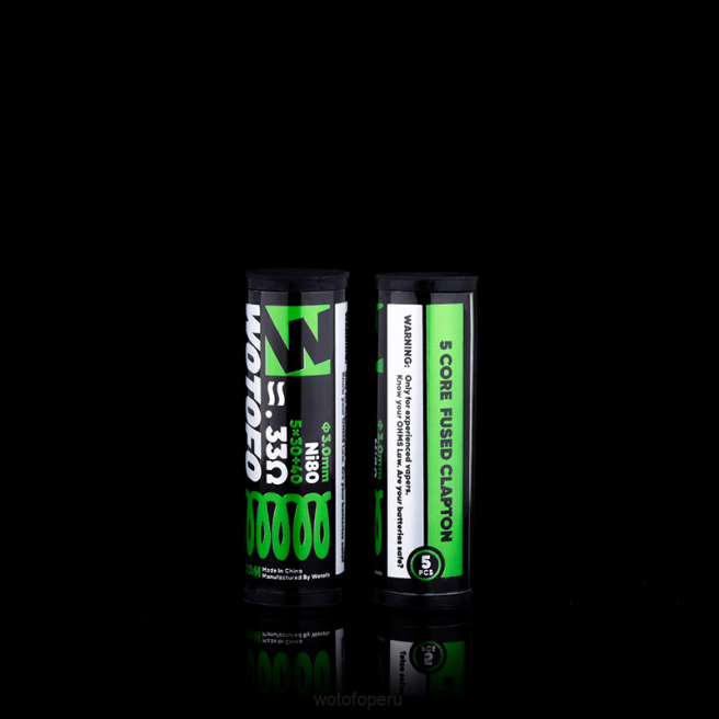 Wotofo bobinas prefabricadas Clapton fusionado de doble núcleo 0,28 ohmios 10 Uds. D66P314 Wotofo Precio