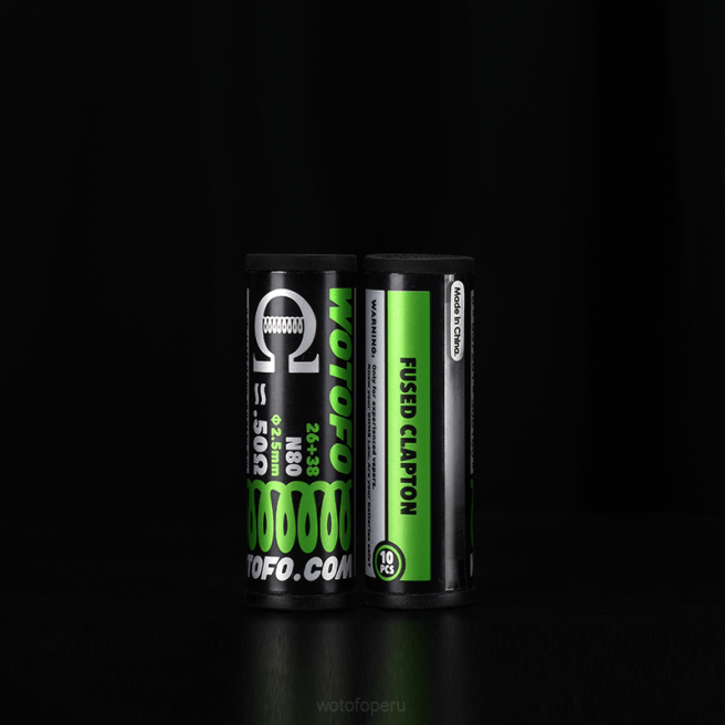 Wotofo bobinas prefabricadas Clapton fusionado de doble núcleo 0,28 ohmios 10 Uds. D66P314 Wotofo Precio
