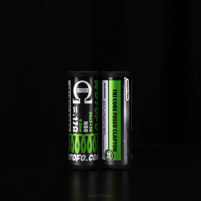 Wotofo bobinas prefabricadas Clapton fusionado de doble núcleo 0,28 ohmios 10 Uds. D66P314 Wotofo Precio