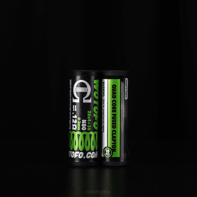 Wotofo bobinas prefabricadas Clapton fusionado de doble núcleo 0,28 ohmios 10 Uds. D66P314 Wotofo Precio