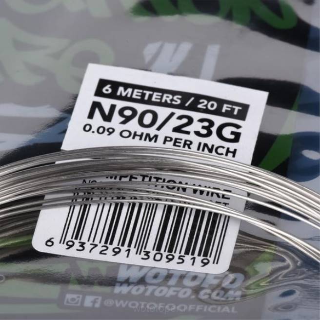 Wotofo carrete de alambre prefabricado Clapton fusionado de doble núcleo - 28*2+38 D66P345 Wotofo Desechable