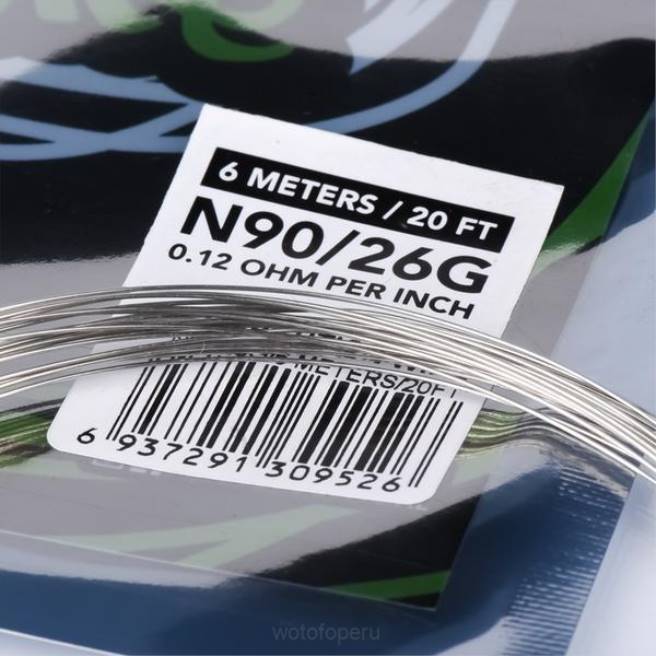 Wotofo carrete de alambre prefabricado Clapton fusionado de doble núcleo - 28*2+38 D66P345 Wotofo Desechable