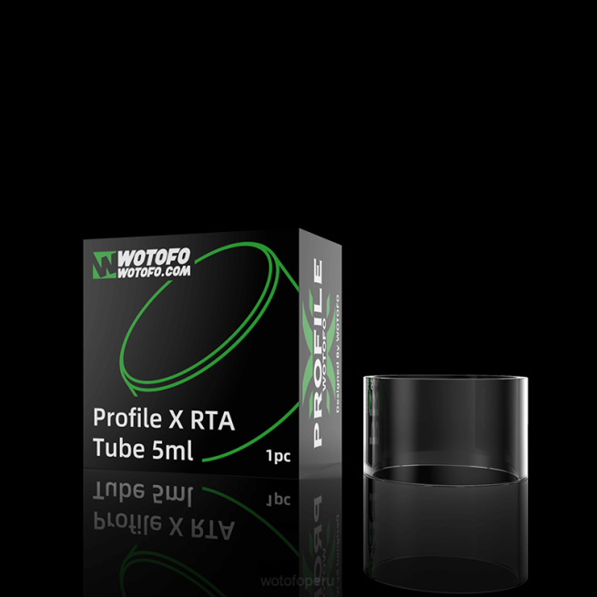 Wotofo PROFILE X tubo del tanque pieza recta 5ml D66P391 Wotofo Perú