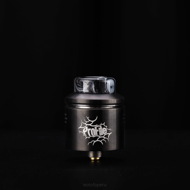 Wotofo PROFILE rda negro esmerilado D66P183 Vaporizador Wotofo